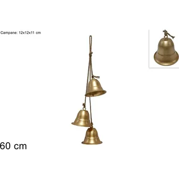 PROHOME - Zvonečky závěsné zlaté