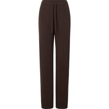 Dámské kalhoty 709829 - Tchibo - Domácí kalhoty s kašmírem - pro ženy - vel. L 44/46 - barva: hnědá