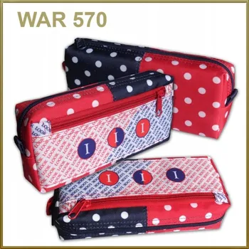 Penál Dřevěný penál Warta pouzdro školní studentský na psací potřeby