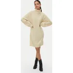 Vero Moda Úpletové šaty Aquarius 10331900 Béžová Regular Fit M