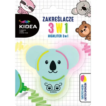 Fixy školní potřeby, fixy fixy zvýrazňovače Kidea 1 ks