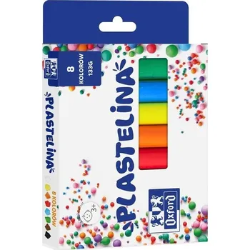 Modelovací hmota Modelovací HMOTA Plastelína pro Výtvarné Práce, Balení 8 Barev Oxford