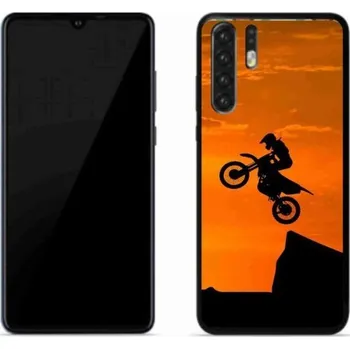 Pouzdro na mobilní telefon Gelový kryt mmCase na mobil Huawei P30 Pro - motocross