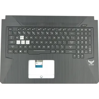 Náhradní klávesnice pro notebook Klávesnice s opěrkou dlaní a RGB LED podsvícením pro ASUS TUF FX705DT
