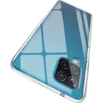 Pouzdro na mobilní telefon Průhledný gelový obal pro mobilní telefon Samsung Galaxy A12/M12 - průhledný