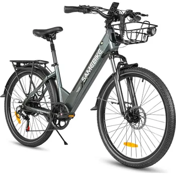 Jízdní kolo SAMEBIKE Elektrokolo SAMEBIKE RS-A01 Pro-T 26" 36V 15Ah baterie ŠEDÁ 2025