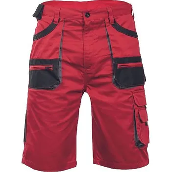 pracovní kraťasy CARL šortky červená/černá