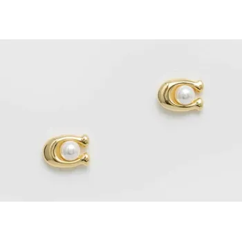 Náušnice Náušnice Coach 341922GLD zlatá GLD, vel. ONE SIZE