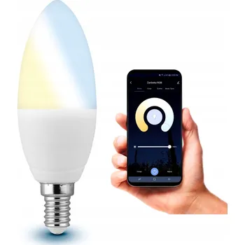 Žárovka LED žárovka E14 Smart Home 6W 470lm svíčka | Měnitelné barvy | Stmívatelná