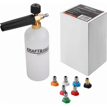 Příslušenství pro vysokotlaký čistič Pěnová pistole + 7 trysek 1L KD1270