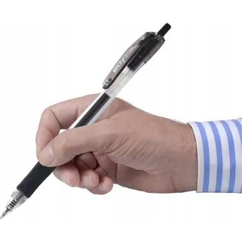 Kancelářská Gelová Propiska PSACÍ Pro Psaní Pro ŽÁKA Černá Rystor