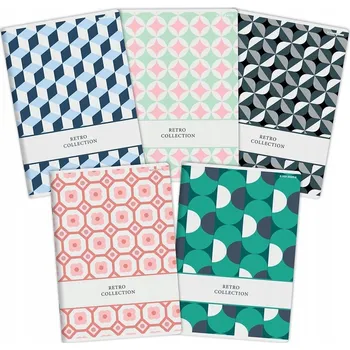 Sešit Sešit A5 s linkami, 60 listů, měkká obálka, vícebarevný TOP-2000