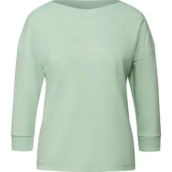 Dámské oblečení 729796 - Triko s žebrovaným detailem Street One - pro ženy - vel. 36 - barva: zelená