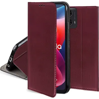 Pouzdro na mobilní telefon Flipové pouzdro Hero Case pro Motorola Moto G04, Moto G24 červené