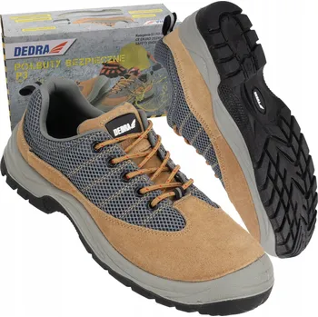 Pracovní obuv DEDRA PRACOVNÍ POLOBOTKY BOZP SEMIŠOVÉ S OCELOVOU ŠPIČKOU S1 SRC BH9P3 VELIKOST 44