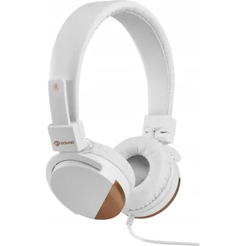 Sluchátka Meliconi MySound Speak Metal Drátová Sluchátka Přes Uši Bílá