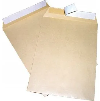 Obálka Obálka na DOPISY Pro Zasílání BALÍKŮ Obálky B4 SK HNĚDÁ 250 Listů