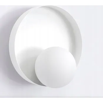 Nástěnné svítidlo Emibig KIDO K1 WHITE Nástěnná lampa Černá G9 8W MAX LED Bílá