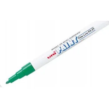 Olejový popisovač zelený UNI 1 ks