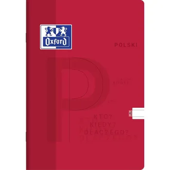 Sešit Linkovaný sešit Oxford A5, 60 listů polština tematický