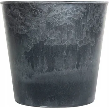 Květináč Kryt 27,5 cm plast šedý