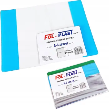 Sešit Ochranný OBAL Školní na Učebnice a Sešity A5 210mm Sada 20 Kusů