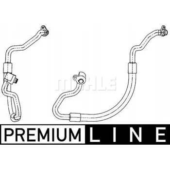 Výparník klimatizace Mahle AP 129 000P Hadice nízkého tlaku, klimatizace