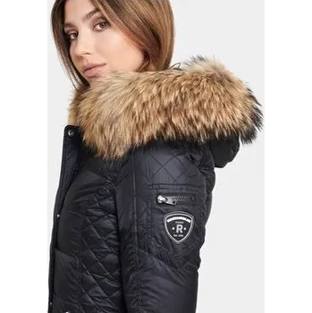 ROCKANDBLUE Vatovaná bunda BEAM MID Černá Slim Fit 46