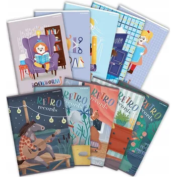 Sešit Sešit A6 s linkami (kostkovaný) TOP-2000, 32 listů