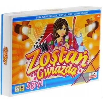 Desková hra Stolní hra Staň se Hvězdou 3 Hry Fan kreativní hra pro děti stolní strategické hry hra oblékání hry a zábava dětské hry pro dívky Fan