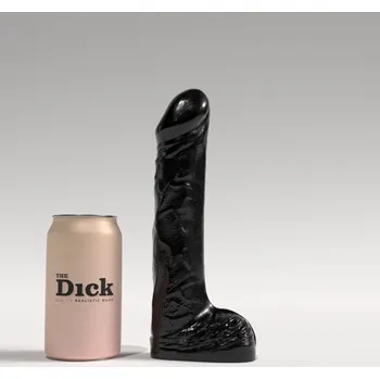 Anální kolík Dildo The Dick TD06 Lorenzo černé, realistické dildo 24 x 5 cm