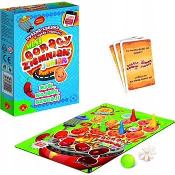 Desková hra Společenská hra Horký Brambor Junior, deskové hry, dovednostní hry, deskovky pro celou rodinu, deskovky pro teenagery, logické hry pro děti, myšlenkové hry Alexander