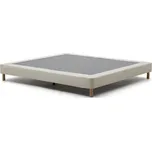 Béžová čalouněná dvoulůžková postel 180x200 cm Ofelia – Kave Home ID_1676366