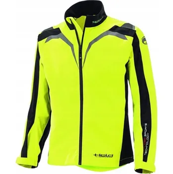 Moto bunda Textilní bunda Held Rainblock Top Černá/Fluo Žlutá M