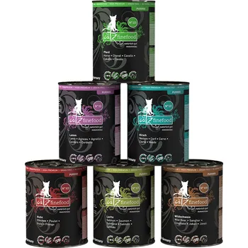 Krmivo pro kočku 12x400g Výhodné balení catz finefood Purrrr - Mix II (6 druhů - 12 x 400/375 g)