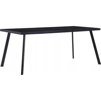 Jídelní stůl Jídelní stůl, černý, 160x80x75 cm, tvrzené sklo