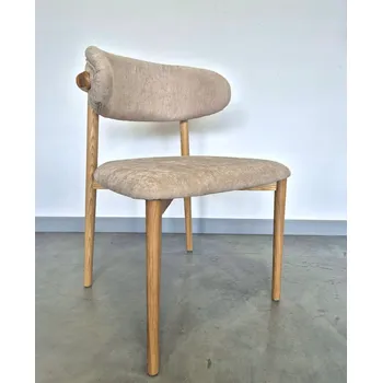 Křeslo Dřevěné židle ve skandinávském stylu Luna