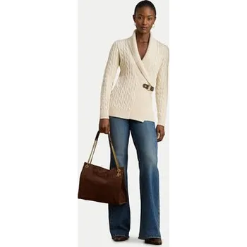 Pánský svetr LAUREN RALPH LAUREN Svetr 200808258004 Béžová Relaxed Fit S