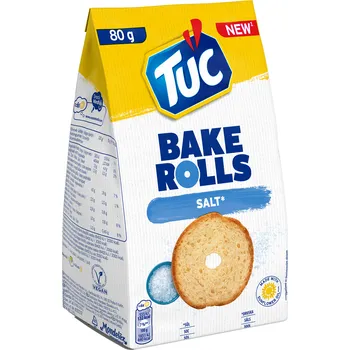 Přisada na vaření a pečení CZ distribuce TUC Bake Rolls sůl 80 g