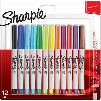 Vícebarevný Permanentní popisovač Sharpie 12 ks