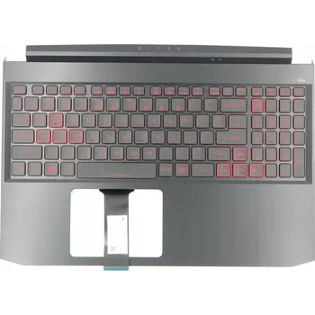 Náhradní klávesnice pro notebook KLÁVESNICE PRO ACER AN515-55 PALMREST S HORNÍM KRYTEM, LED GTX1650 ORIGINÁL