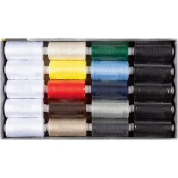 Nit Univerzální nitě Creative Home polyester vícebarevné 20 ks 915 m