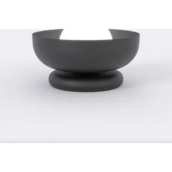 Lampička Emibig OZZY LN1 BLACK Stolní lampa Černá patice G9 8W MAX LED Bílá