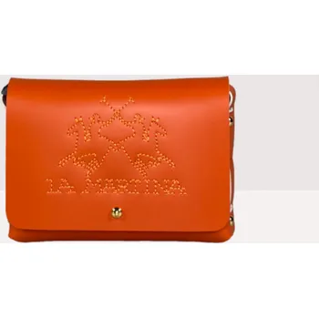 Kabelka FLAMINIA SMALL KOŽENÁ KABELKA LA MARTINA ORANGE