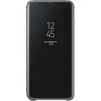 Pouzdro na mobilní telefon Samsung SM-A530F Galaxy A8 2018 - Clear View - Book Case - Silver