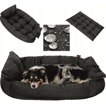 Pelíšek pro psa Pelíšek Doggy psy černý 76 cm x 55 cm