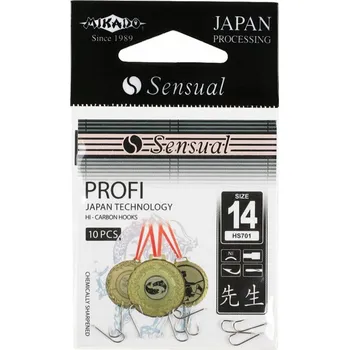 Rybářský háček Plovoucí Háčky s protihrotem, háčky Mikado 10 ks