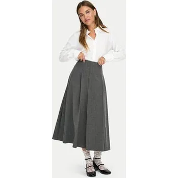 Dámská sukně ONLY Maxi sukně Lexie 15359282 Šedá Regular Fit 38