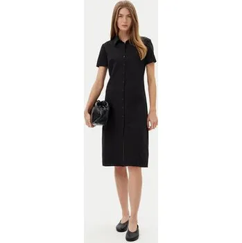 Dámské šaty Calvin Klein Jeans Košilové šaty J20J225299 Černá Regular Fit L
