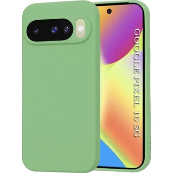 Pouzdro na mobilní telefon Kryt Google Pixel 10 / 10 Pro, Techsuit SoftFlex - mint green